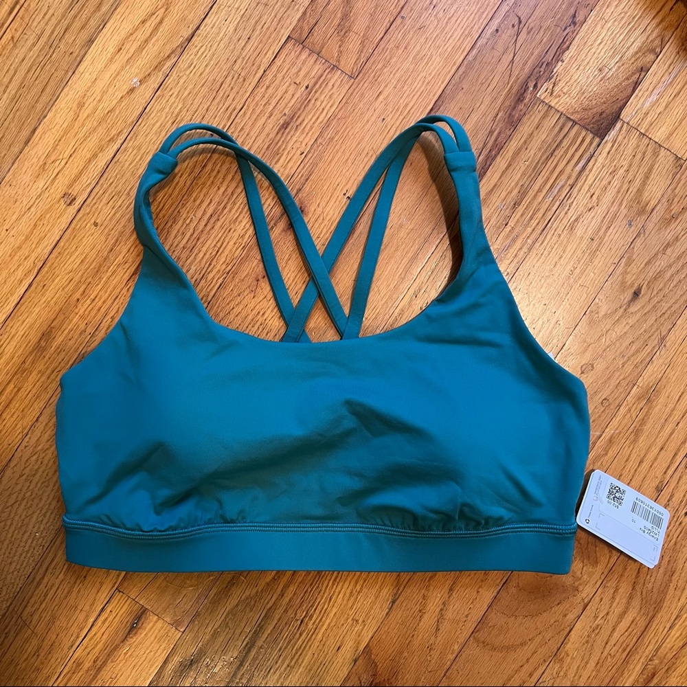 Lululemon energy bra in teal